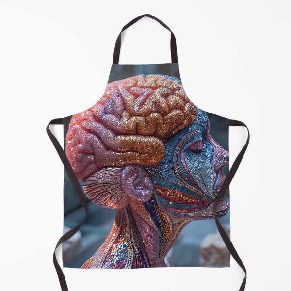 Item preview, Crystal Clarity: Bedazzled Brain and Feminine Anatomical Beauty designed and sold by Rage-Ai.