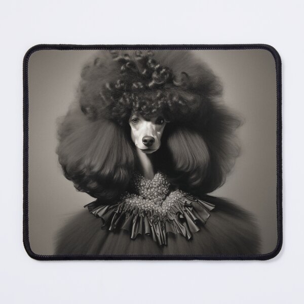 Item preview, Posh Black Poodle designed and sold by Samuelsboro.