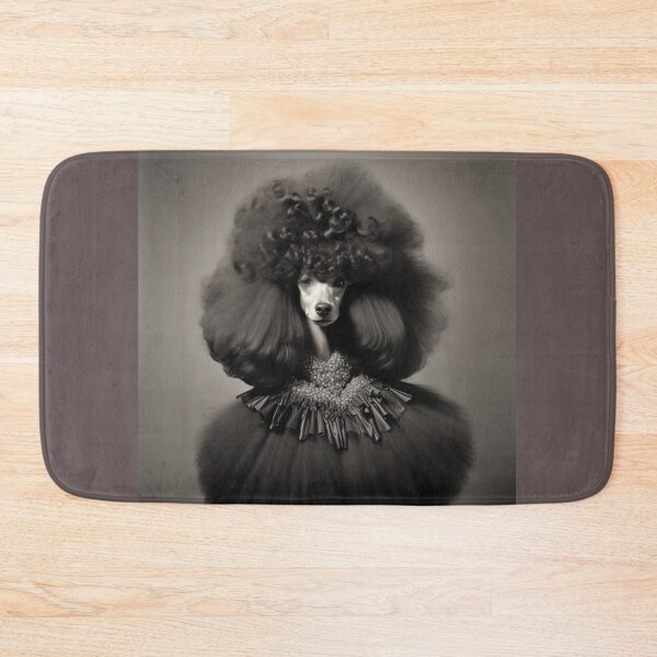 Item preview, Posh Black Poodle designed and sold by Samuelsboro.