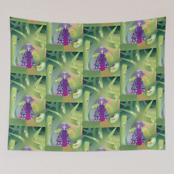 Item preview, "Enchanted Eyes: Explore the Magic of the Forest with our Adorable Colorful Character! ??️" designed and sold by ThinaArte.