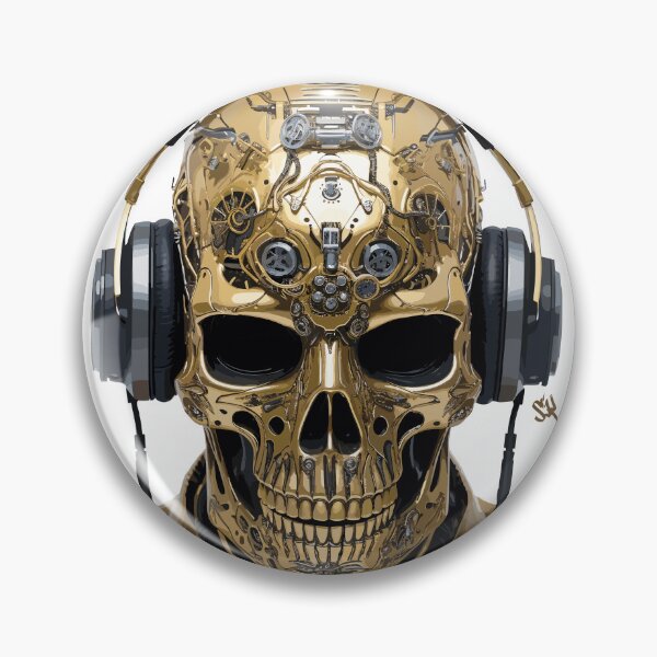 Item preview,   Immortal Sound - The Skull Club, skull, skull, headphones designed and sold by HIGUMAX.