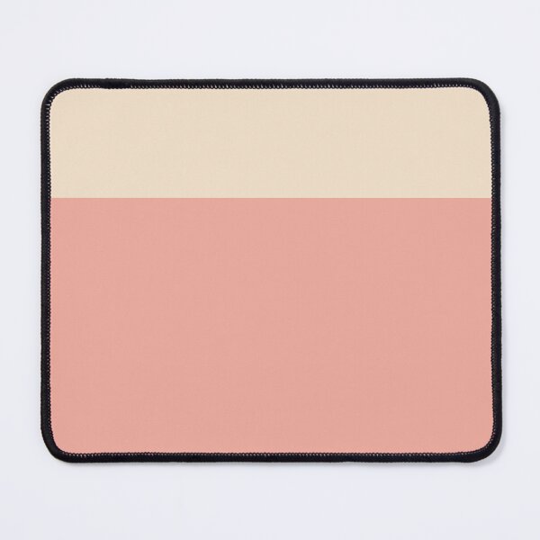 Item preview, Color Block Minimalist Pattern - Vanilla Cream and Blush Pink designed and sold by kierkegaard.
