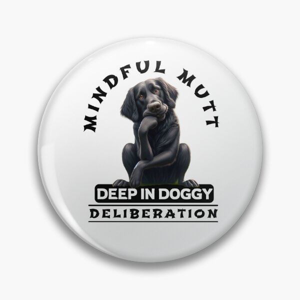 Item preview, Mindful Mutt: Deep in Doggy Deliberation designed and sold by Hungry-Murphy.