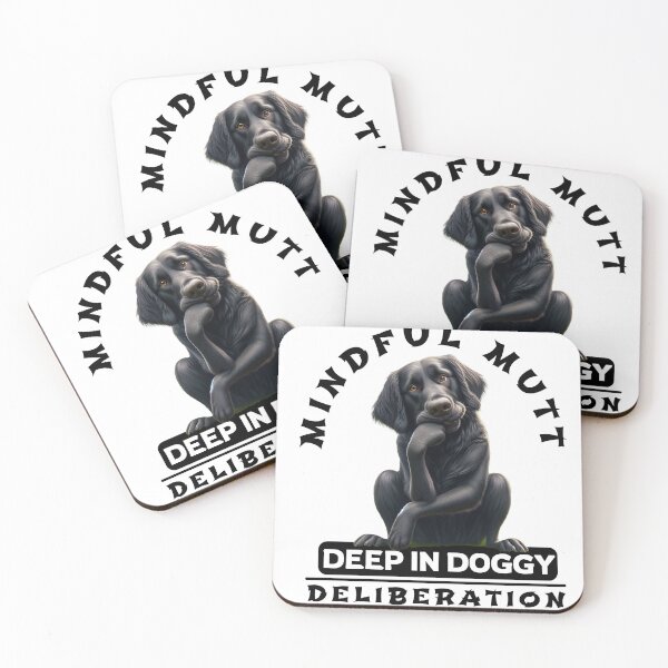 Item preview, Mindful Mutt: Deep in Doggy Deliberation designed and sold by Hungry-Murphy.