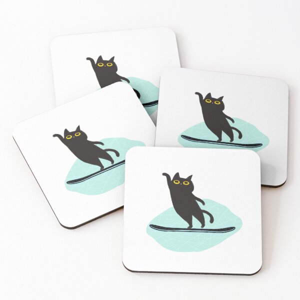 Item preview, Cat skiing funny designed and sold by Ouzgane.