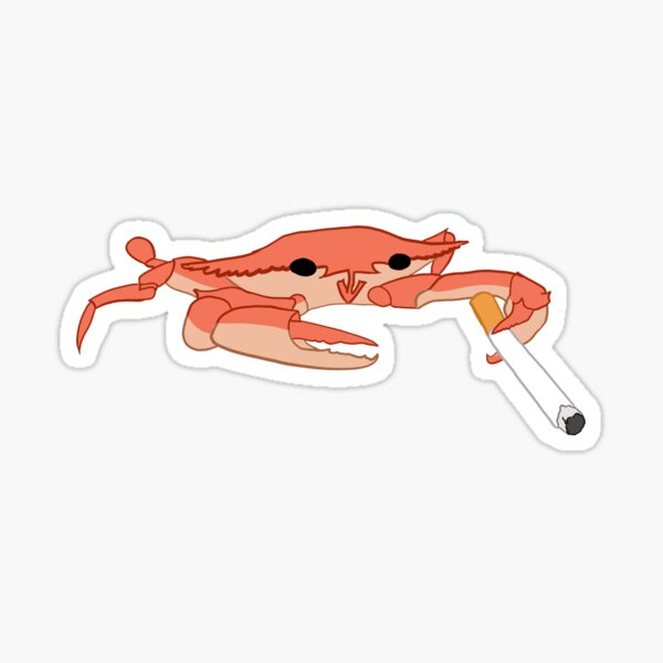 cigarette crab Crab Cigarette Merch & Gifts for Sale