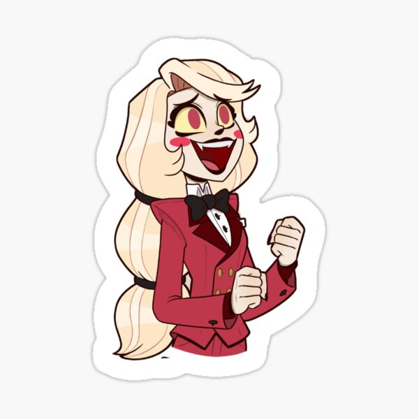 Item preview, Hazbin Hotel Charlie Morningstar Sticker Tshirt designed and sold by WartortleFr3ak.