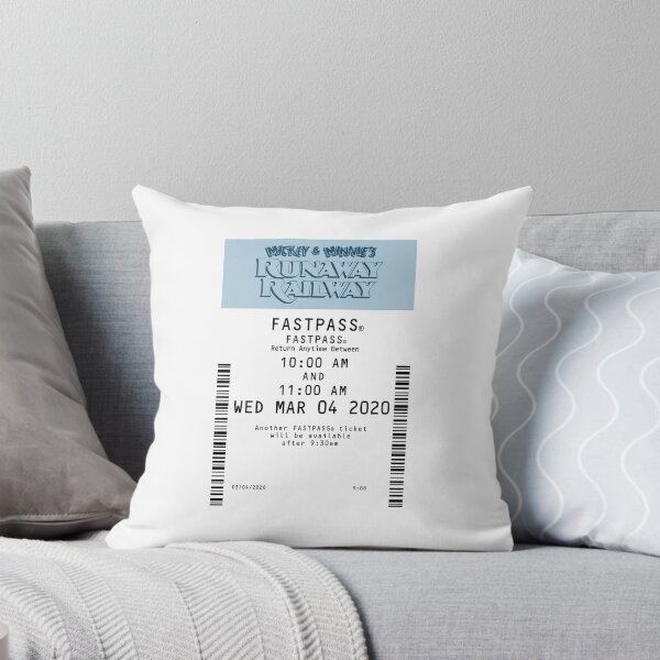 Item preview, Mickey & Minnie's Runaway Railway Fastpass designed and sold by GabbyKno.