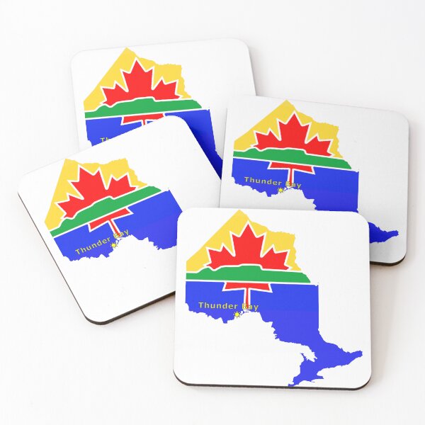 Item preview, Thunder Bay flag on Ontario designed and sold by EzrasTrinkets.
