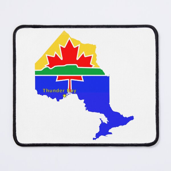 Item preview, Thunder Bay flag on Ontario designed and sold by EzrasTrinkets.
