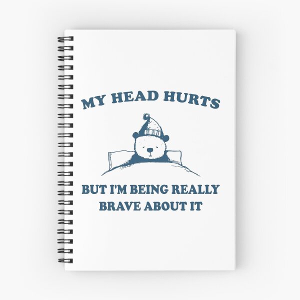 Item preview, My Head Hurts Panda Funny designed and sold by supartojeno.