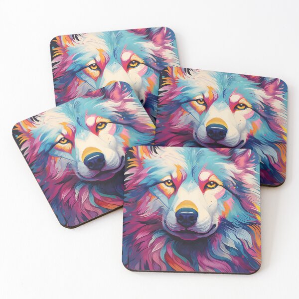 Item preview, Mystic Wolf: Spectrum of the Wilderness designed and sold by pooshda.