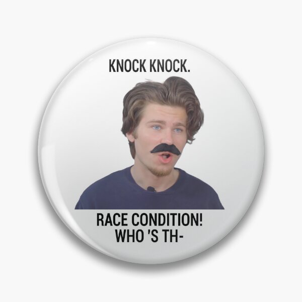 Item preview, C++ - Knock Knock, race condition designed and sold by posix.