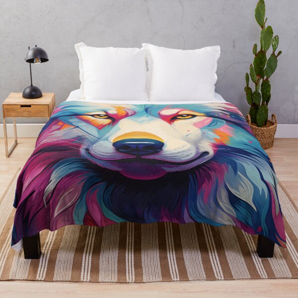 Item preview, Mystic Wolf: Spectrum of the Wilderness designed and sold by pooshda.