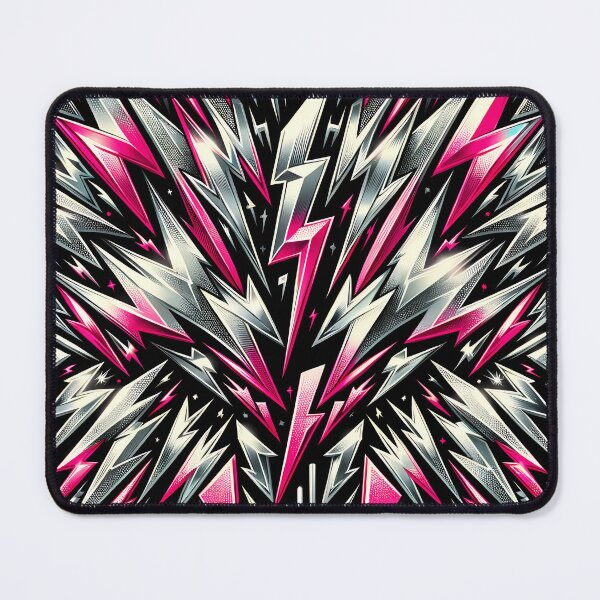Item preview, Neon Shockwave: Pink Lightning Energy Blast designed and sold by TeeTown Treasure.