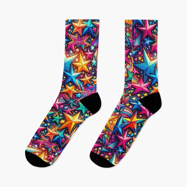 Item preview, Stellar Fiesta: A Kaleidoscope of Cosmic Stars designed and sold by TeeTown Treasure.