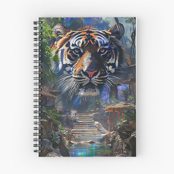 Item preview, Stunning Realistic Artwork-Beautiful Hidden Jungle Tiger-C134 designed and sold by MPCFICTION.