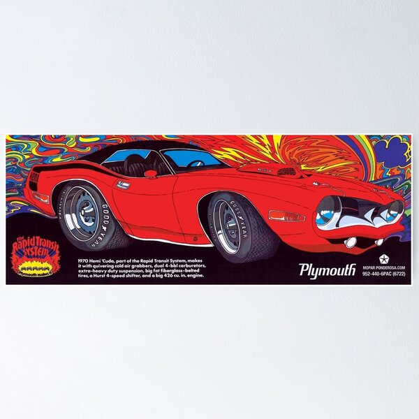 Item preview, Plymouth Vintage Advertising designed and sold by Retrostickersnz.