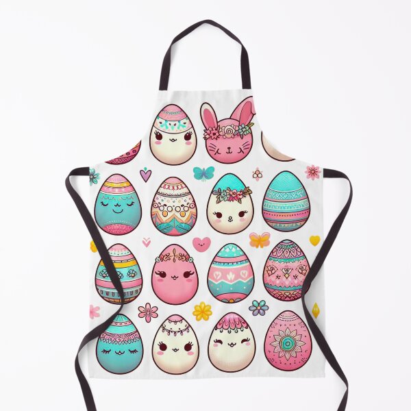 Item preview, Happy Easter Colored Eggs In Different Styles Like Pastel, Kawaii And Mandala designed and sold by Tamer ⭐⭐⭐⭐⭐.