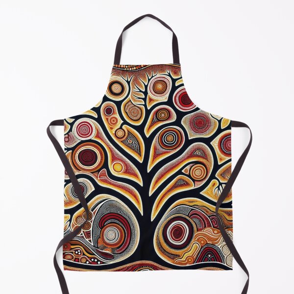Item preview, Austrailian-Inspired Dot Art (Tree) designed and sold by PinUpPizzazz.