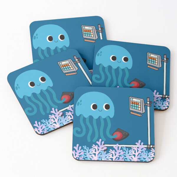 Item preview, AAC Jellyfish - SLP, SPED, OT, PT designed and sold by slpallday.