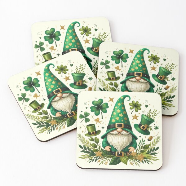Item preview, St. Patrick's Day Gnome: Festive Irish Charm designed and sold by LyssasMindArt.