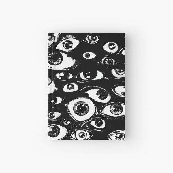 Item preview, The evil eyes 2024 in BW of Evil eyes horror style designed and sold by trentnin.