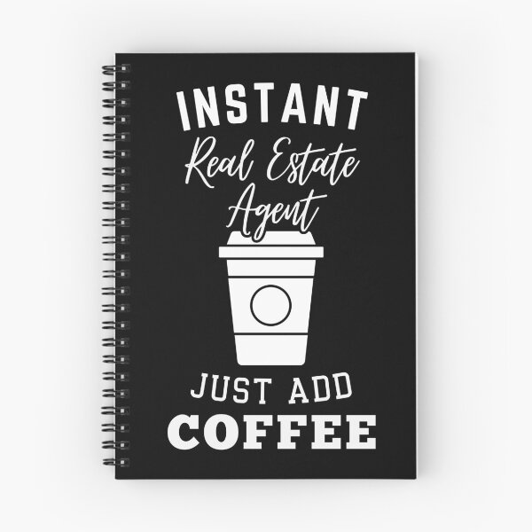 Item preview, Instant real estate agent just add coffee designed and sold by greenbluearts.
