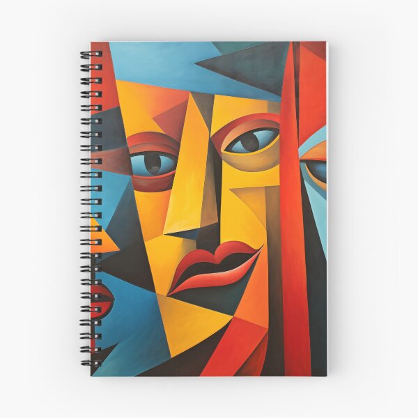 Item preview, Cubist Faces: The Complexity of Expression designed and sold by pooshda.