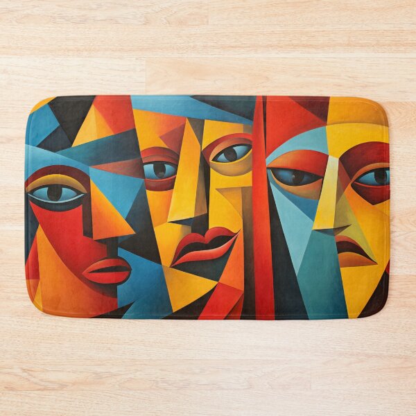 Item preview, Cubist Faces: The Complexity of Expression designed and sold by pooshda.