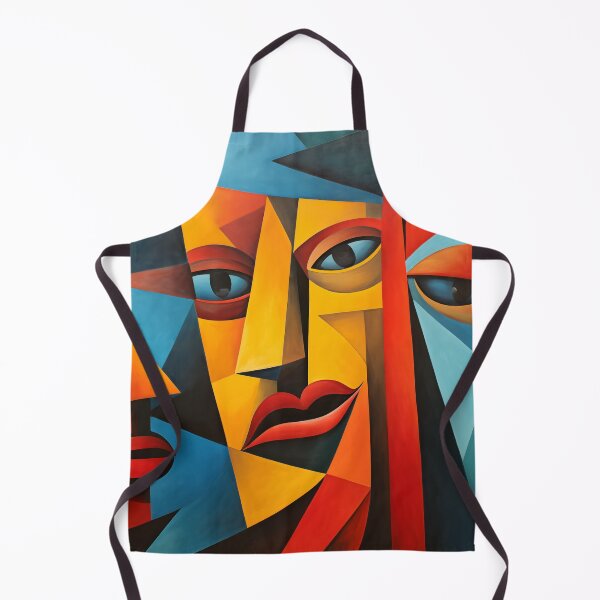 Item preview, Cubist Faces: The Complexity of Expression designed and sold by pooshda.