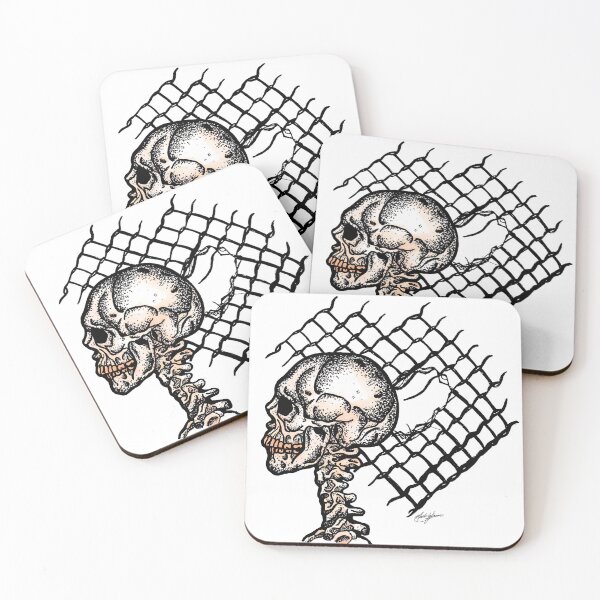 Item preview, stippled skeleton by @malloryvinsonart designed and sold by Mallory Vinson.
