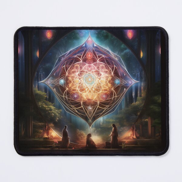 Artikelvorschau, DMT-Kunst ... Heiliger Raum entworfen und verkauft von TheGlassPortal.
