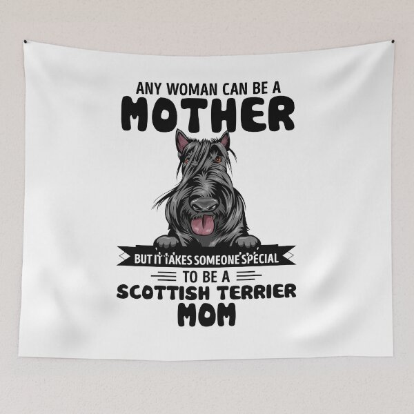 Item preview, Any woman can be a mother but it takes someone special to be a SCOTTISH TERRIER mom designed and sold by oudinmeissArt.