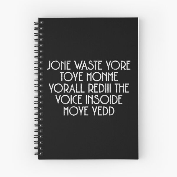 Item preview, Don't Waste Your Time On Me You're Already The Voice Inside Jone Waste Yore Toye Monme Yorall Rediii designed and sold by HosvPrint .s.