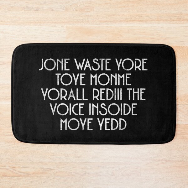 Item preview, Don't Waste Your Time On Me You're Already The Voice Inside Jone Waste Yore Toye Monme Yorall Rediii designed and sold by HosvPrint .s.