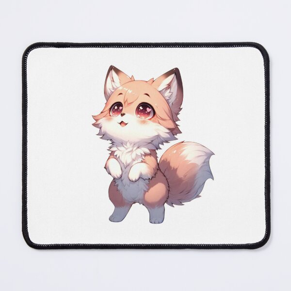 Item preview, Cute Manga Baby Fox with loving gaze designed and sold by Blessinger77.