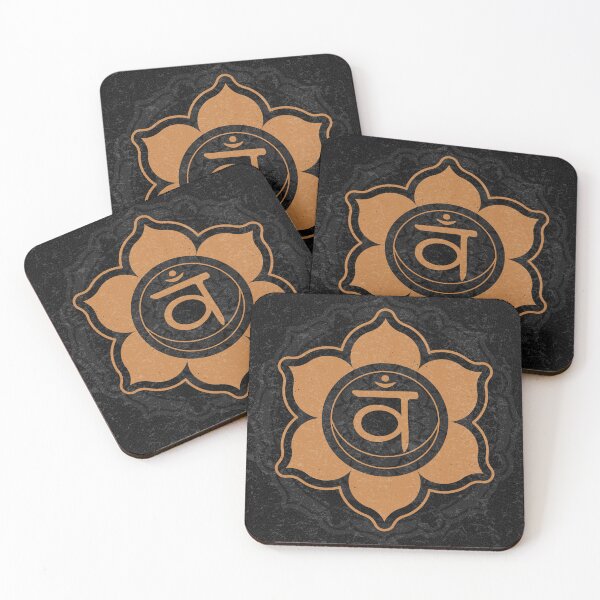 Item preview, Sacral Chakra Mandala - Coal + Rust designed and sold by Irene Estelle.