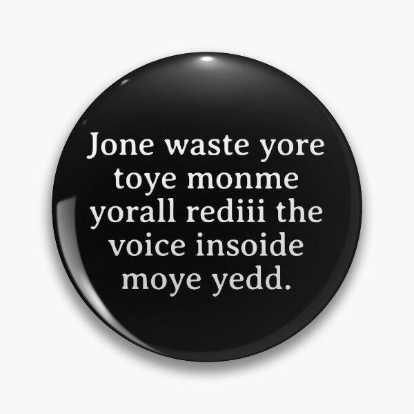 Item preview, Don't Waste Your Time On Me You're Already The Voice Inside Jone Waste Yore Toye Monme Yorall Rediii designed and sold by HosvPrint .s.