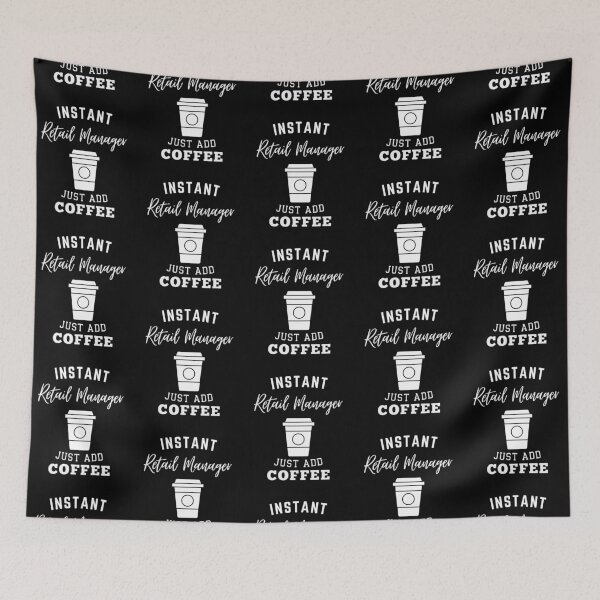 Item preview, Instant retail manager just add coffee designed and sold by greenbluearts.