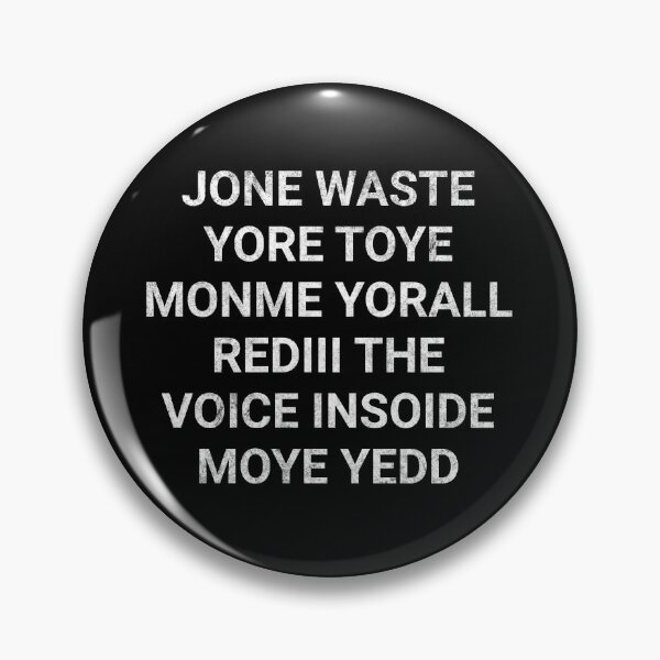 Item preview, Don't Waste Your Time On Me You're Already The Voice Inside Jone Waste Yore Toye Monme Yorall Rediii designed and sold by HosvPrint .s.