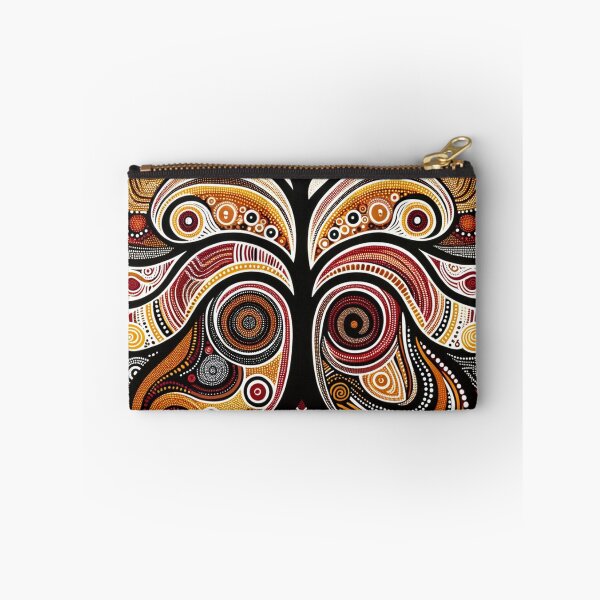 Item preview, Australian Inspired Dot Art Print (Tree) designed and sold by PinUpPizzazz.