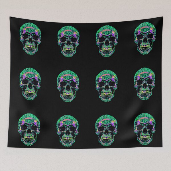 Item preview, Diamond Vaporwave Skull Luxury HQ designed and sold by OrganicLights.