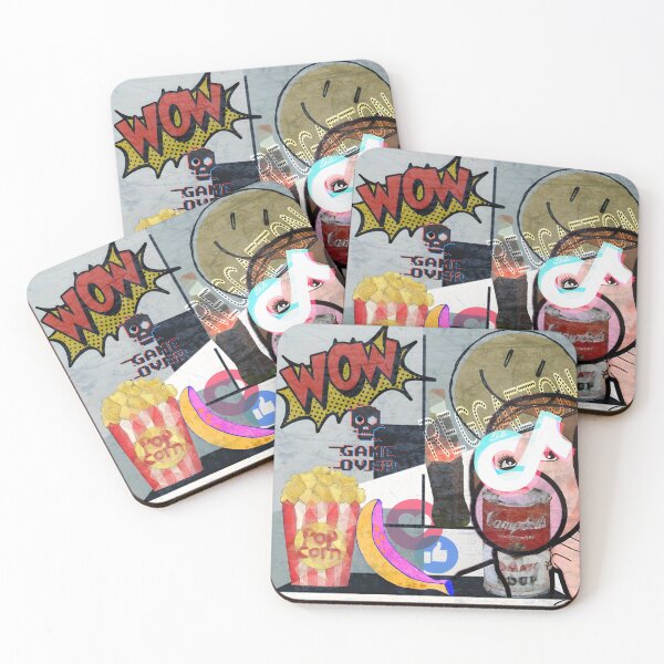 Item preview, pop party designed and sold by SerafinDesign.