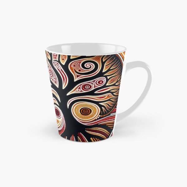 Item preview, Australian Inspired Dot Art Print (Tree) designed and sold by PinUpPizzazz.