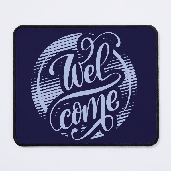 Item preview, Welcome Vintage Blue designed and sold by KidRilla.