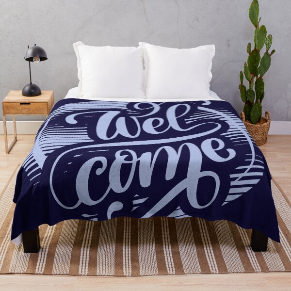 Item preview, Welcome Vintage Blue designed and sold by KidRilla.