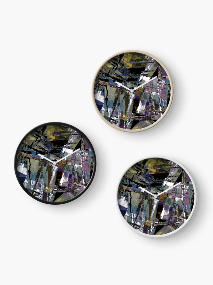 Thumbnail 3 of 4, Clock, To Go Or Not To Go designed and sold by Elizabeth Austin-Craig.
