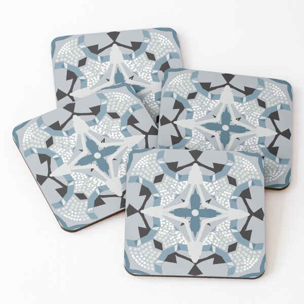 Item preview, Geo Dots Blue Light 9 designed and sold by Ldydesign.
