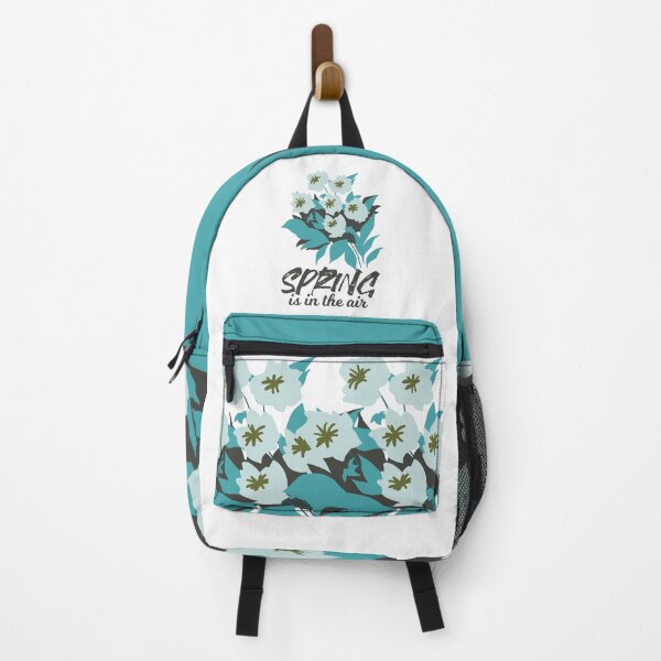 Item preview, Spring Bouquet Charm - Spring is in the Air Floral Typography designed and sold by FlinArt.